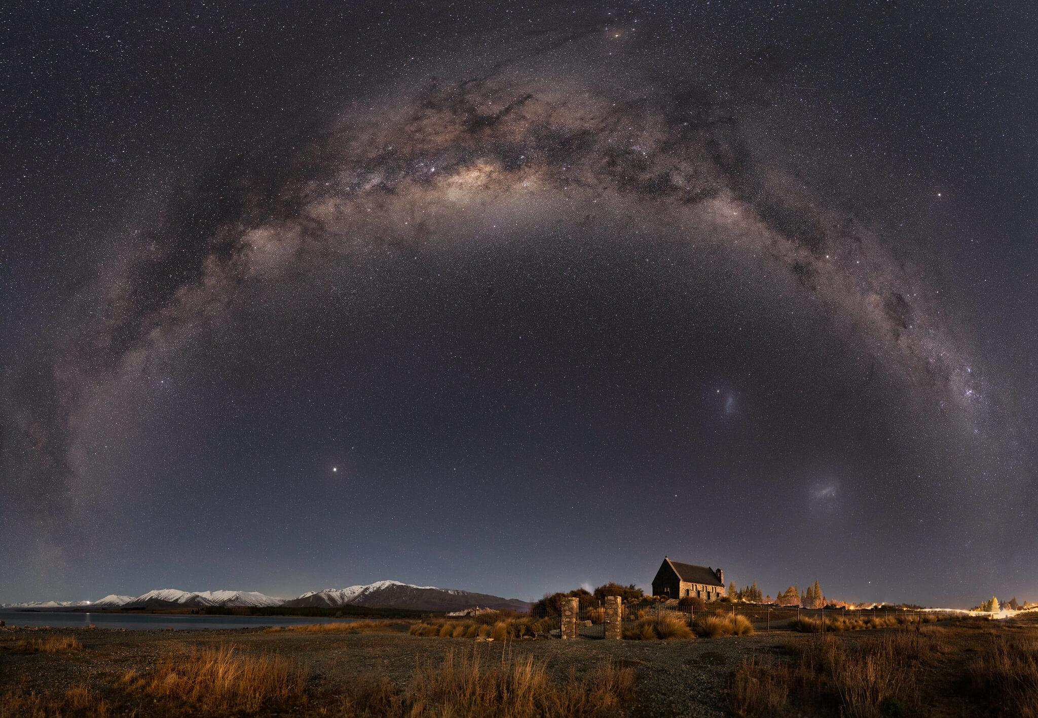 Milkyway over Tekapo