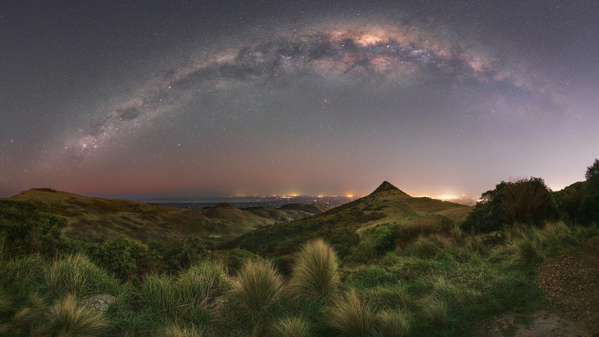 Milkyway over Gibraltar Rock
